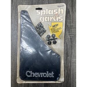 PowerFlow Clamp On Splash Guards Mud Flaps Chevrolet Chevy Truck Vintage NOS New